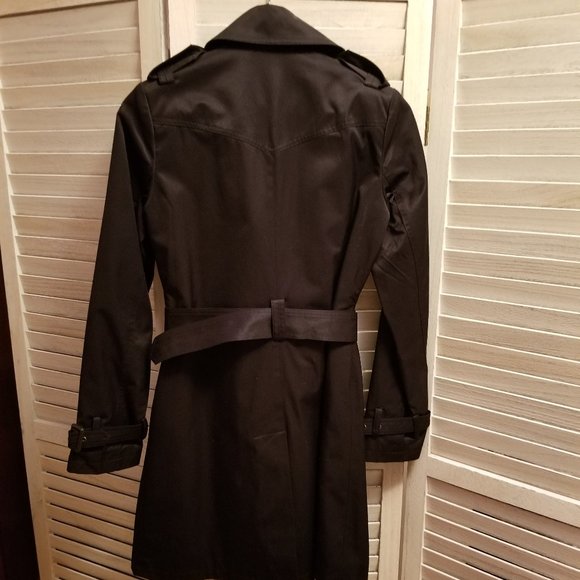 Tommy Hilfiger Navy trenchcoat - Picture 3 of 4